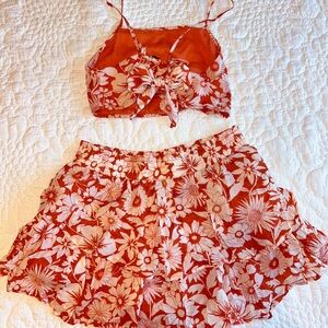 Two piece matching set